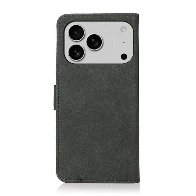 KHAZNEH Telefonlommebokdeksel med støtteben til iPhone 18 Pro Max / 17 Pro Max
