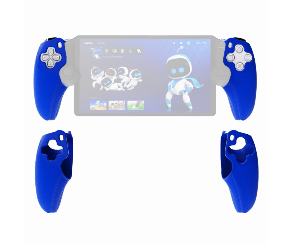 Silikon Skal Fodral för PS5 Portal Höger och vänster - Blå