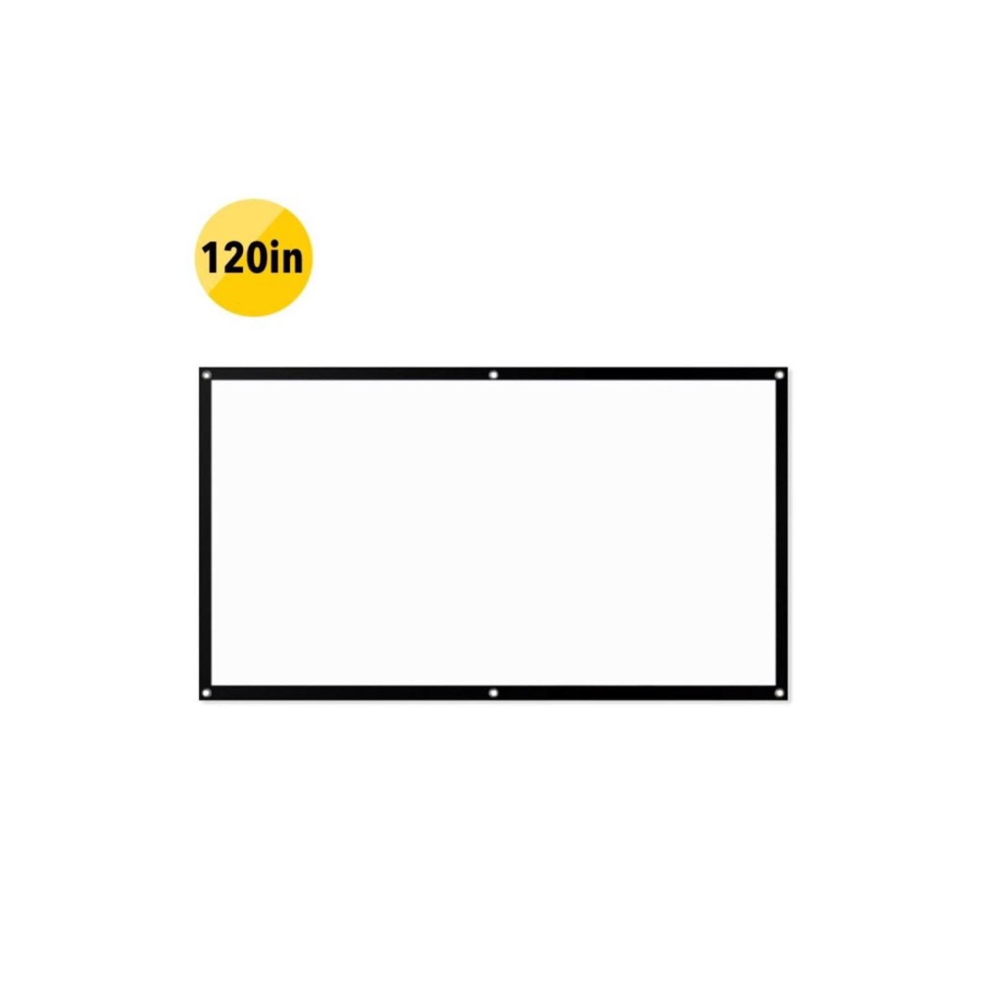 Projektorinäyttö 120 tuuman 4:3 projektorille