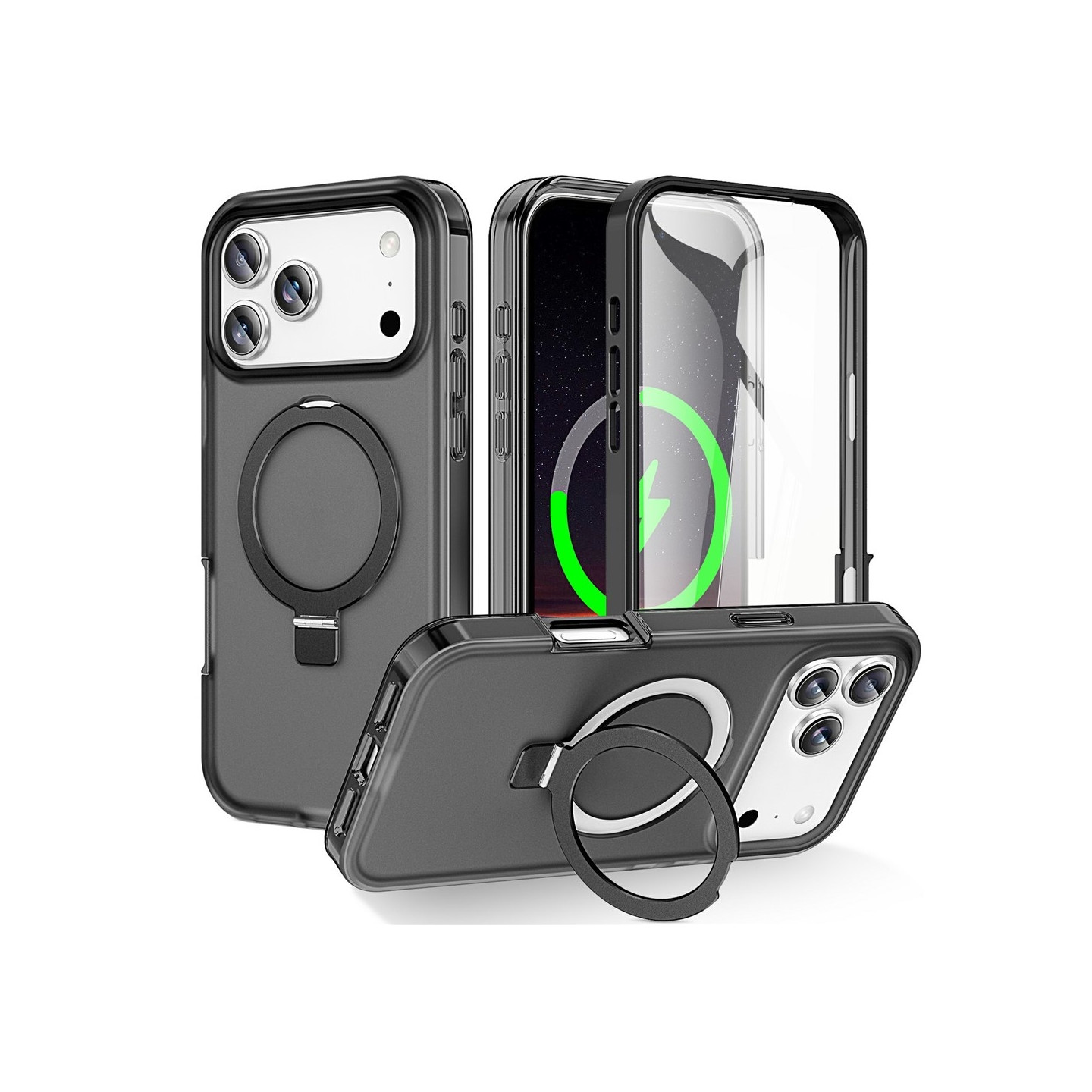 Phone Case with Screen Protector for iPhone 18 Pro Max / 17 Pro Max