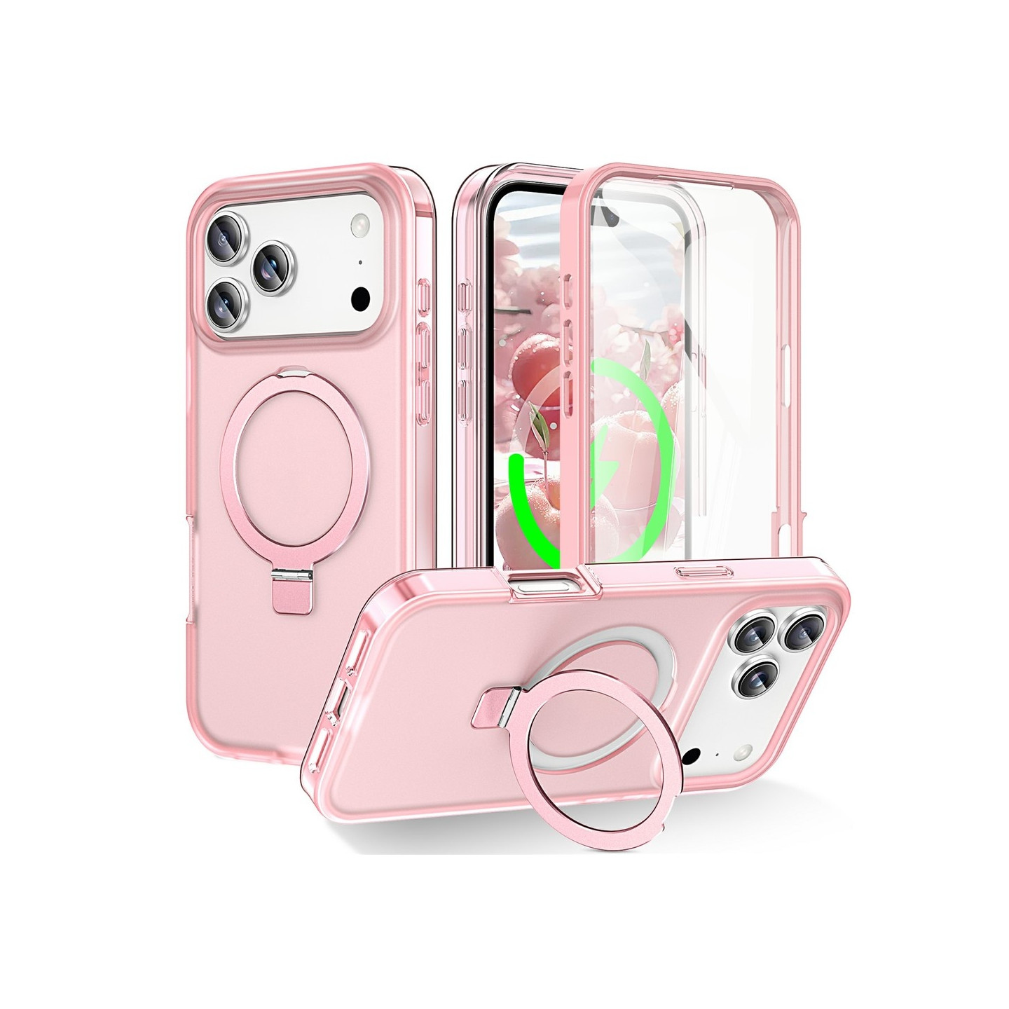 Puhelinkotelo näytönsuojalla iPhone 18 Pro Max / 17 Pro Max puhelimille