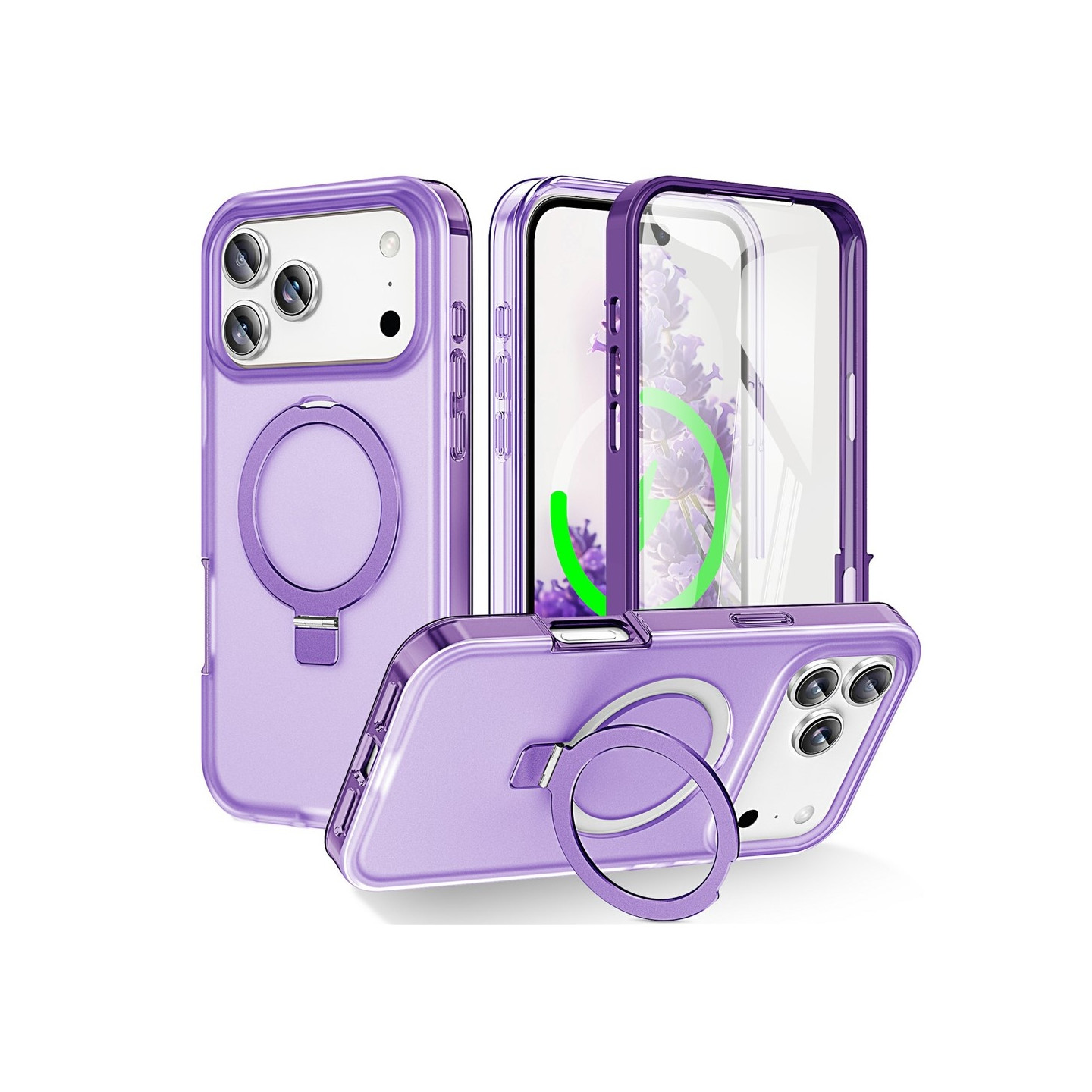 Puhelinkotelo näytönsuojalla iPhone 18 Pro Max / 17 Pro Max puhelimille
