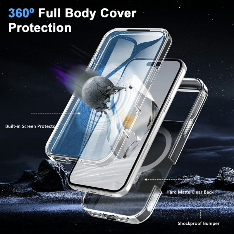 Puhelinkotelo näytönsuojalla iPhone 18 Pro Max / 17 Pro Max puhelimille