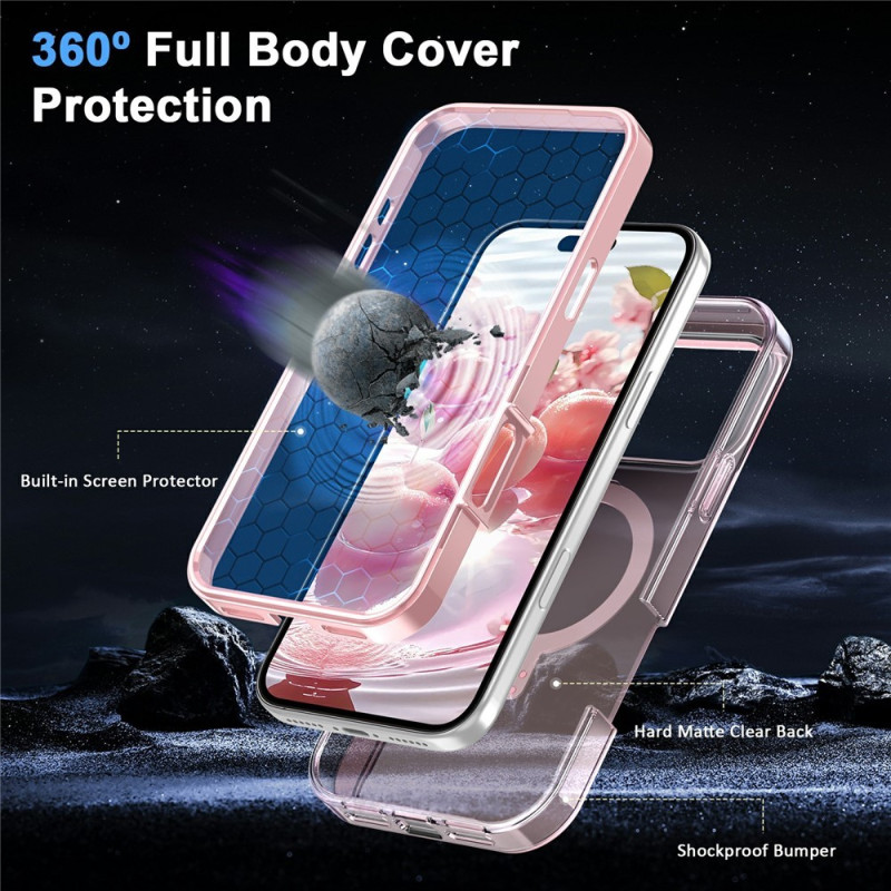 Puhelinkotelo näytönsuojalla iPhone 18 Pro Max / 17 Pro Max puhelimille
