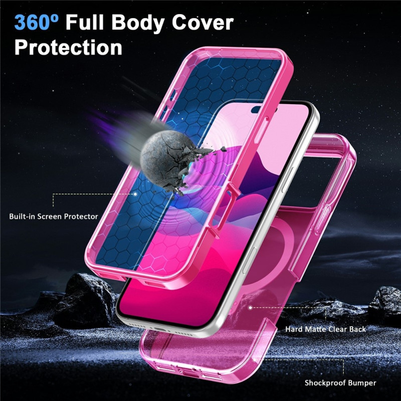 Puhelinkotelo näytönsuojalla iPhone 18 Pro Max / 17 Pro Max puhelimille