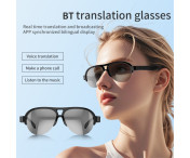 144 språk Translation Översättare Smart AI Bluetooth Solglasögon UV400 hörlurar