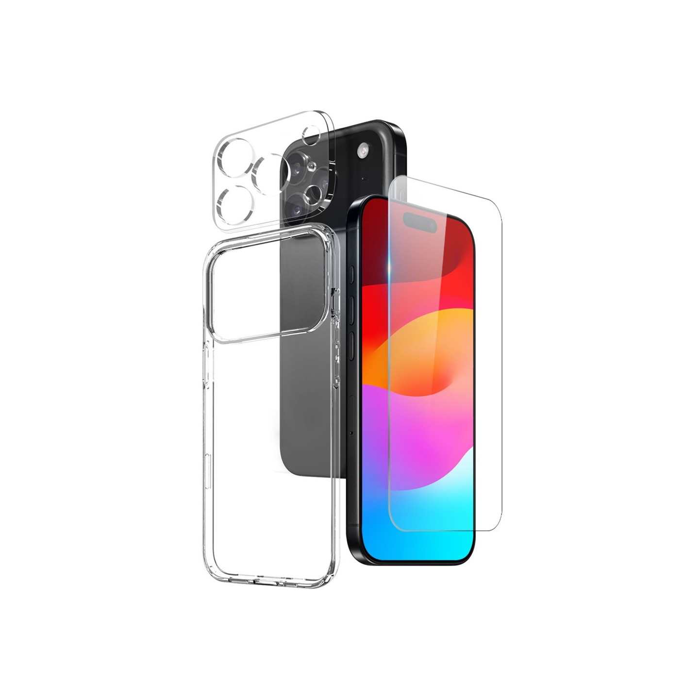 NORTHJO Phone Case with Screen and Lens Protector for iPhone 18 Pro Max