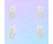 Silikon Skal Fodral för PS5 Portal Höger och vänster - Röd