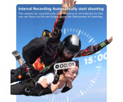 Kamera Tumkamera Rotationslins WiFi DV-kamera 2.7K HD Förstapersonsperspektiv