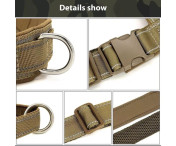 Taktisk Sele med handtag för hundträning och promenader, storlek S