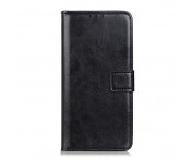 Till Motorola Moto E6s Plånboksfodral Svart