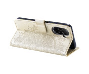 För Xiaomi Redmi A5 4G / Poco C71 4G Stativfodral Totem  Plånboksfodral - Guld