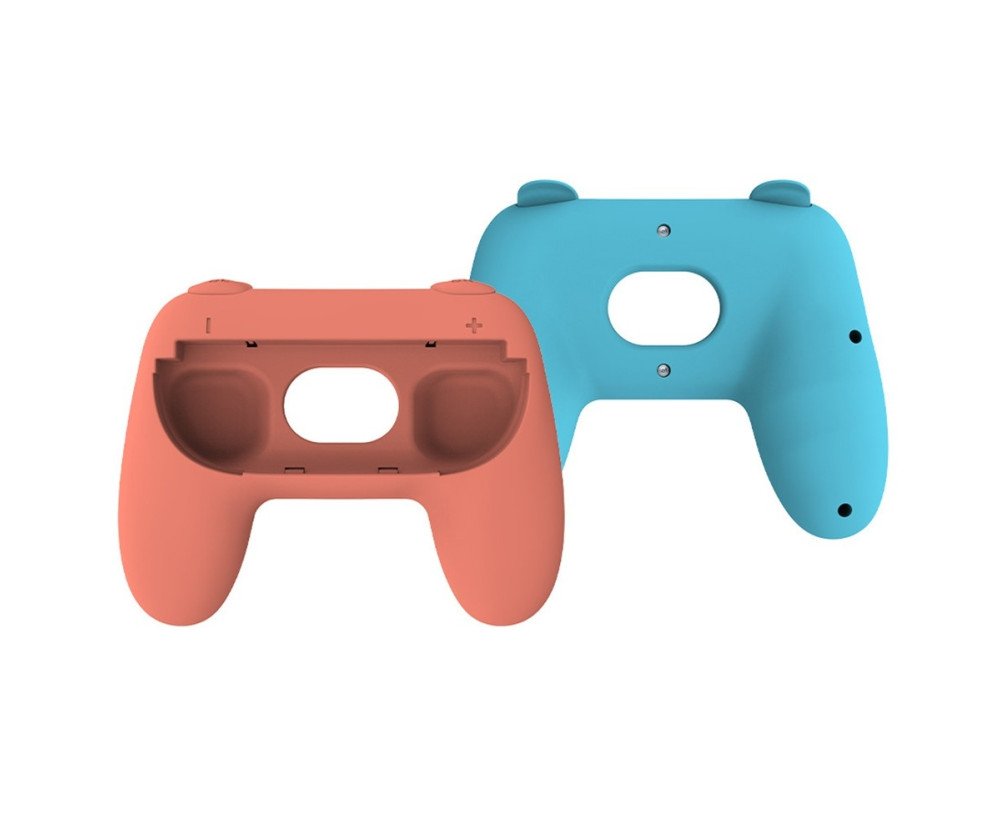 Kompatibel med Nintendo Switch 2 Skal för Kontroll 1 par Joy-Con - blå + orange