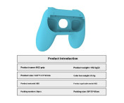 Kompatibel med Nintendo Switch 2 Skal för Kontroll 1 par Joy-Con - blå + orange