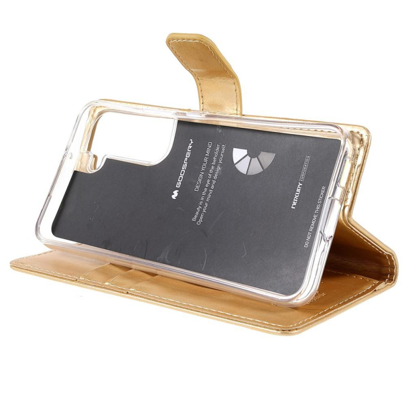 MERCURY GOOSPERY Sininen Kuu Suojakotelo Samsung Galaxy S22+ - Kulta