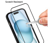 För OnePlus Nord CE5 5G Fodral TPU-telefonskal med härdat glasskydd