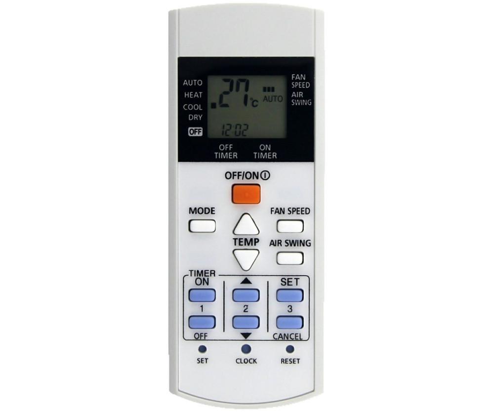 Fjärrkontroll Ersättning för A75C3623 Panasonic Air Conditioner