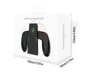 Kompatibel med Nintendo Switch 2 Joy-Con laddningsgrepp dubbel laddningsdocka