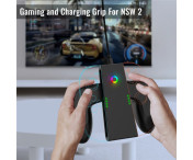 Kompatibel med Nintendo Switch 2 Joy-Con laddningsgrepp dubbel laddningsdocka