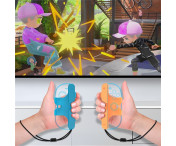 Kompatibel med Nintendo Switch 2 Joy-Con kontroll Greppset Skal Fodral - Blå+Röd