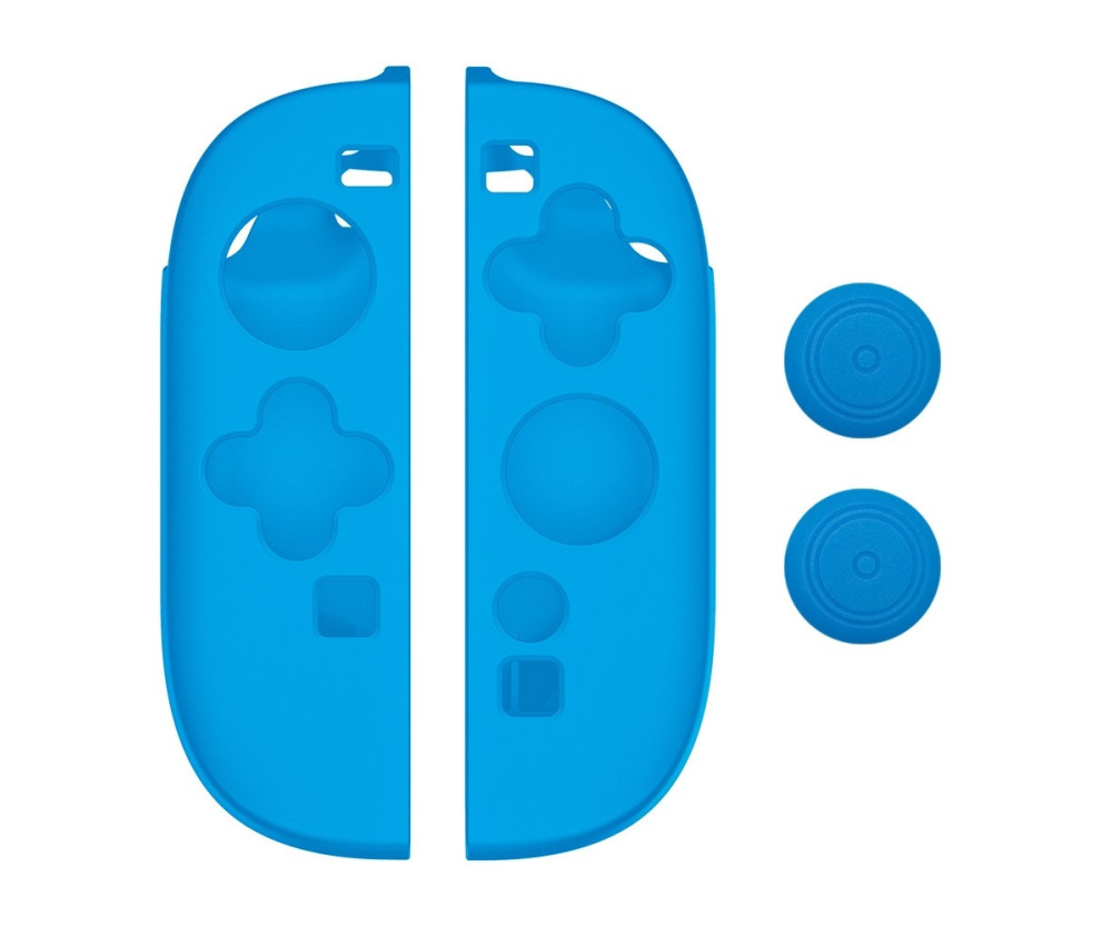 1 Par Kompatibel med Nintendo Switch 2 Kontroller Fodral Skal Skydd 2 lock - Blå