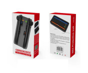 Kompatibel med Nintendo Switch 2 Laddningsdocka för Joy-Con-handtag 2 platser