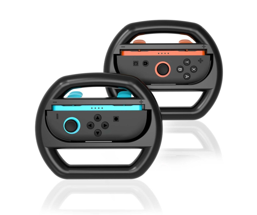 2 st kompatibla med Nintendo Switch 2 Joy-Con-handtag Racing Rattgrepp Tillbehör