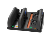 Kompatibel med Nintendo Switch 2 Joy-Con 4 Plats Laddningsdocka LED-indikator