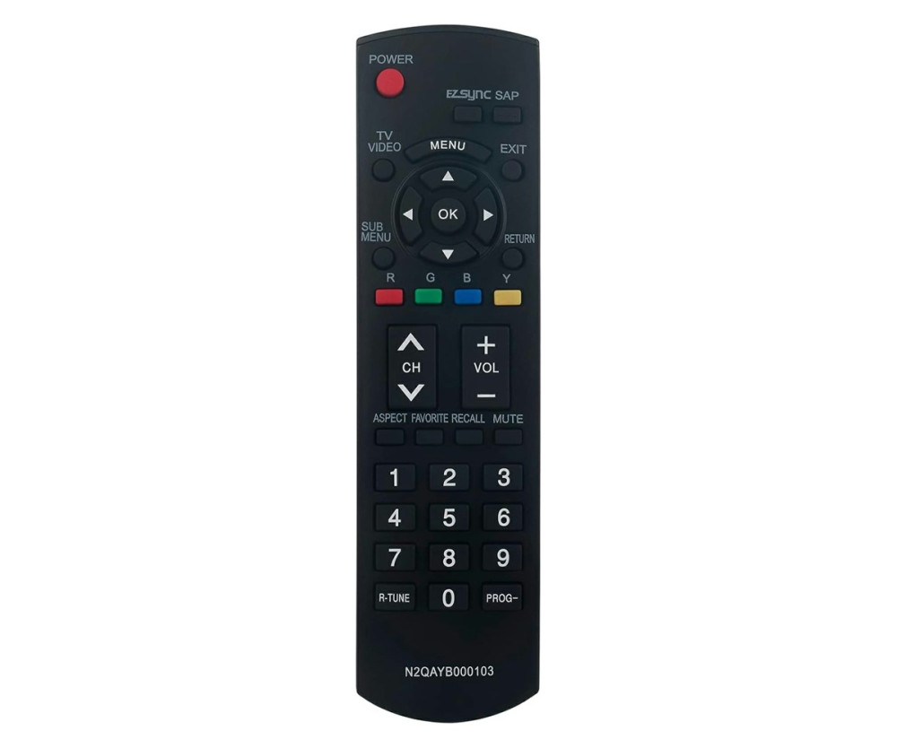 Fjärrkontroll Ersättning för N2QAYB000103 För Panasonic TV
