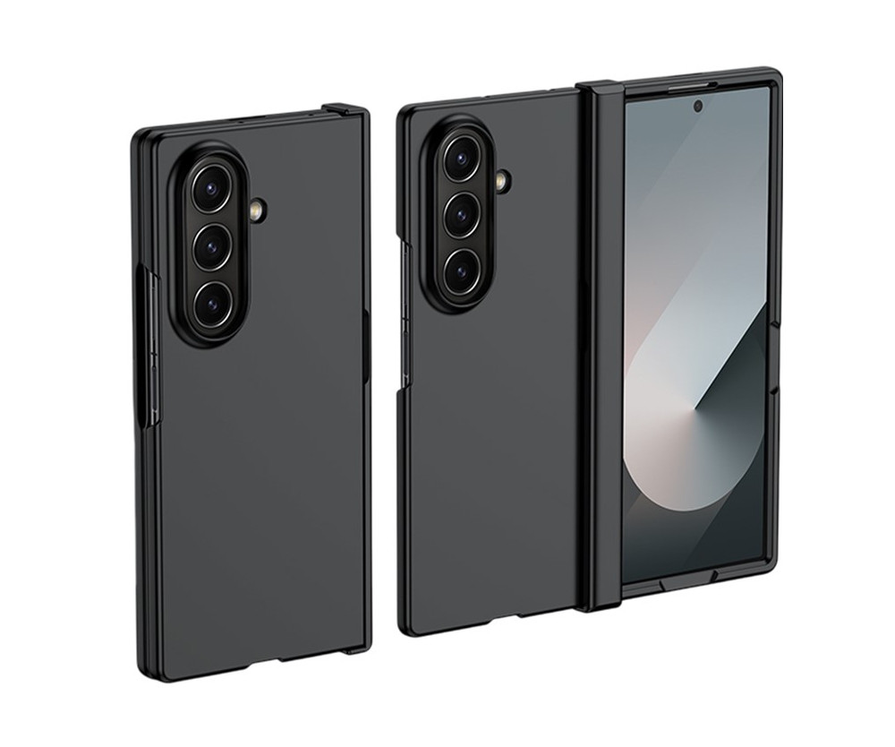 För Samsung Galaxy Z Fold7 5G Skal Skydd med Hängselskydd Skin-Touch PC Skal