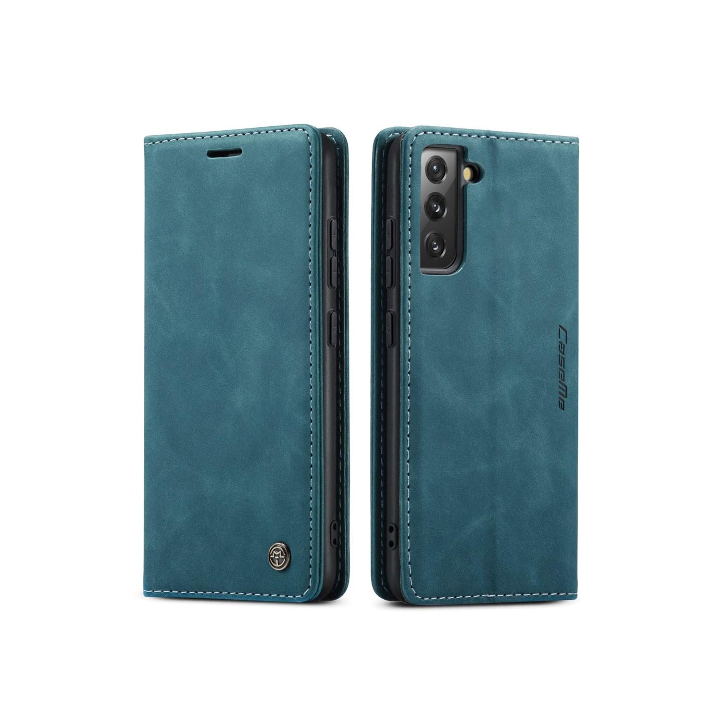 CASEME Lommebok - deksel Samsung Galaxy S22 Plus - Grønn