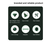 IMAK För Samsung Galaxy S25 kamera linsskydd härdat glas linsfilm