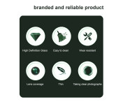 IMAK För Google Pixel 9a kamera linsskydd härdat glas linsfilm