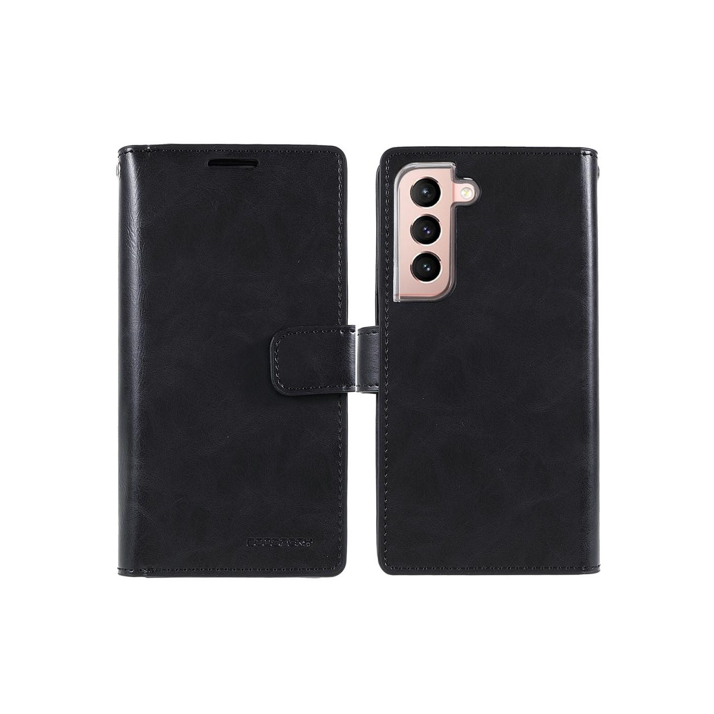 Samsung Galaxy S22+ MERCURY GOOSPERY Mansoor Lompakkokotelo - Musta