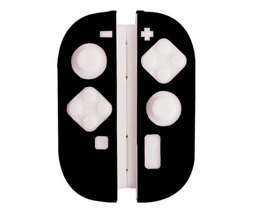 1 par Kompatibel med Nintendo Switch 2 Silikonfodral för handkontroll - Svart