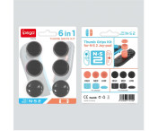 IPEGA 6 st 3 storlekar Thumb Grips tumgrepp Kompatibel med Nintendo Switch 2