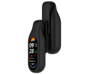 För Xiaomi Smart Band 10/9/8 Fodral Smart Watch Silikonskydd Hållare - Svart