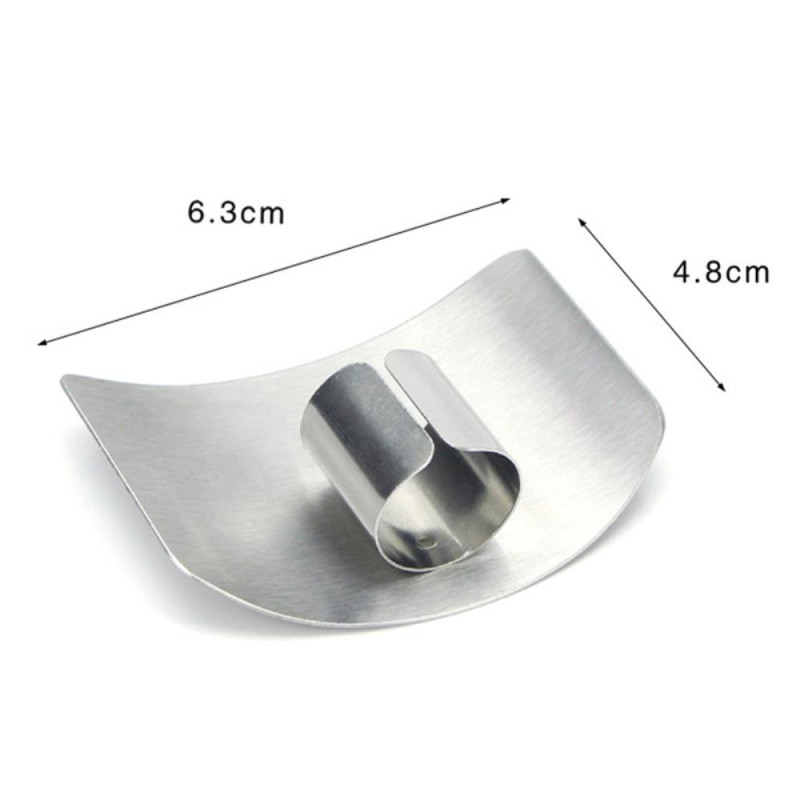 Stainless Steel Finger Guard - Safe Cutting Vegetables Fruit