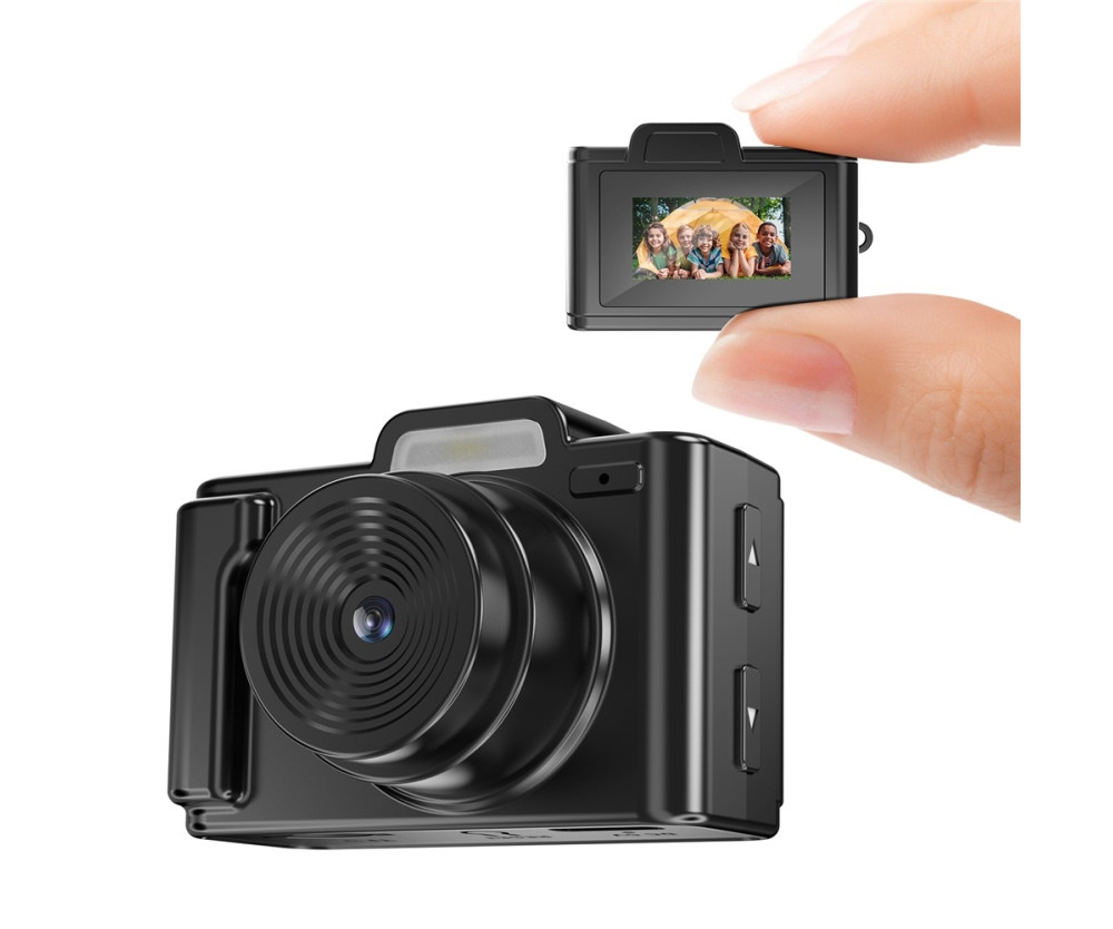 Kamera E9 0,96" färgskärm retro mini digitalkamera 1080p HD videoinspelare