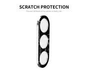 För Samsung Galaxy S25 ENKAY Kameralins Skydd Integrerad Härdat Glas Linsfilm - Svart