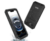 IP68 Vattentätt Skal Fodral till iPhone 16e Metall + Silikon med Skärmskydd