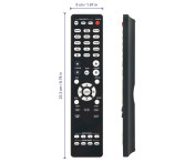 Fjärrkontroll Ersättning RC-1256 För Denon Förstärkare