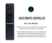 TV fjärrkontroll Ersättning för BN59-01298G För Samsung TV