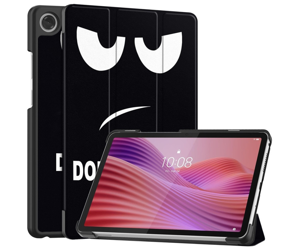 Tri-fold Fodral till Lenovo Tab One - Don't Touch Me