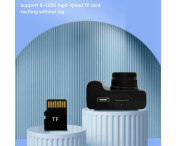 D7 0,96-" mini digitalkamera inbyggda filter Foto Video Inspelning + 32GB kort