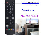 TV fjärrkontroll Ersättning för AKB75675304 För LG TV