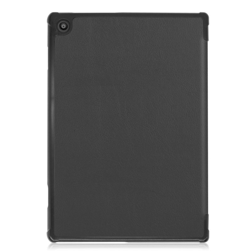 Tri - fold Veske til Lenovo Tab M10 FHD REL TB - X605FC - Svart