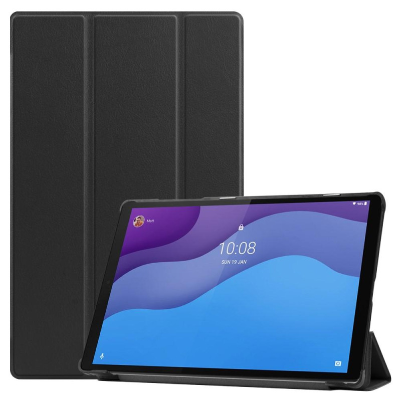 Kolminkertainen telinekotelo Lenovo Tab M10 HD Gen 2 TB - X306F - musta