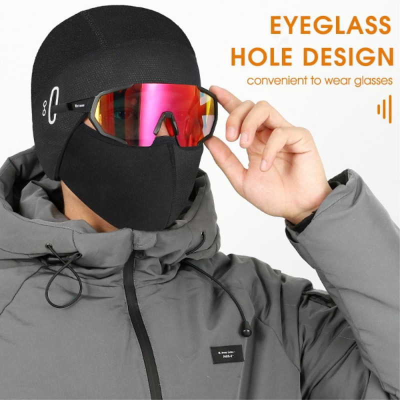 Winter Balaclava Face Cover Thermal Cap Windproof Fleece