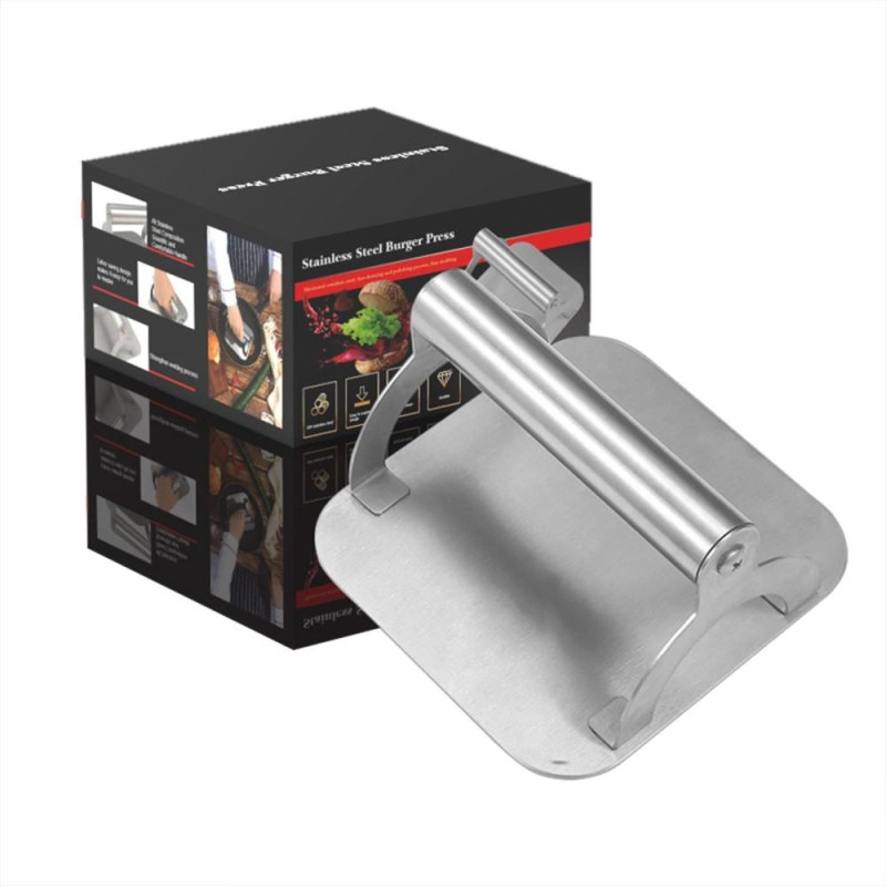 Smashburger Hamburger press Smash iron Stainless steel